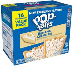 Soft, fluffy inside, slightly firm at the edges, and a hardened drizzle of sugar and happiness. Pop Tarts Reveals New Lemon Creme Pie Peach Cobbler And Banana Creme Pie Flavors The Fast Food Post