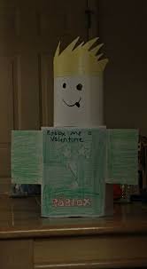 Roblox Character Valentine S Box Valentine Card Box Boys Valentines Boxes Valentine Day Boxes