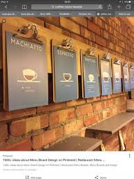 9 Menu Ideas Cafe Menu Boards Restaurant Design Menu Board Design