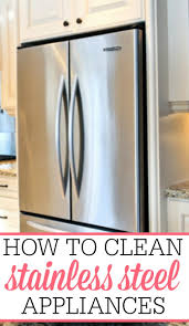 Huuum, please remember to leave a solved rating at fixya. How To Clean Stainless Steel Appliances Frugally Blonde