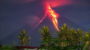See other mountains in philippines. Mayon Volcano In Philippines Spews Lava Fountains Ash Plumes As Thousands More Flee Video Rt World News