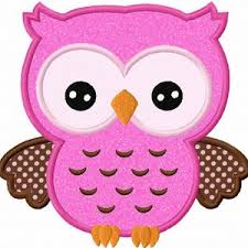 Owl Applique Machine Embroidery Design