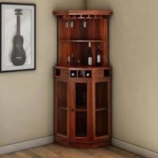 Solid Wood Corner Liquor Display Cabinet With Wine Storage Corner Wine Cabinet Glass Cabinet Doors Corner Liquor Cabinet