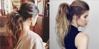 Voir plus d'idées sur le thème queue de cheval, coiffure, cheveux. La Coiffure Queue De Cheval Revisitee En 5 Variantes Chics Super Tendance