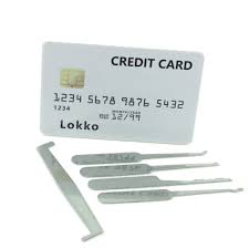 The ultimate guide on how to pick a lock with a credit card. Lokko Credit Card Lock Pick Set Lockpicks Concealed In A Wallet Sized Card Buy Online In Sweden At Desertcart 47888534