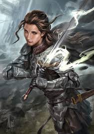 Artist Unknown Fantasy Female Warrior Character Portraits Female Knight