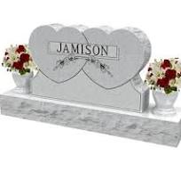 China Factory Bottom Price Gray Granite Monument Tombstone ...
