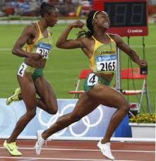 She has a 2012 olympic silver medal at that distance, as well. Shelly Ann Fraser Shelly Ann Fraser Shelly Ann Track And Field