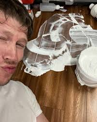 You spill and ounce of Agrax Earthshade. I spill a gallon of gesso. We are  not the same