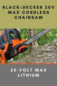 Black And Decker 20v Pole Saw Chain Pin On Chainsaw Tools Collection