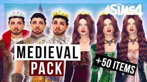 The full set gives you a freedom to make your own medieval . The Sims 4 Pack Medieval 50 Items Download Youtube