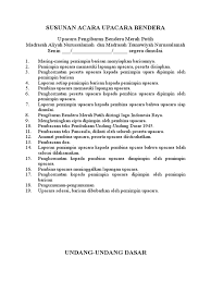 Maybe you would like to learn more about one of these? Susunan Upacara Hari Senin Pdf