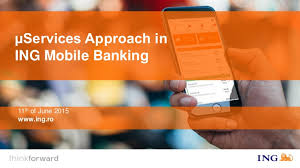 With the ing mobile app, you can bank anytime, anywhere. Ing Microservices