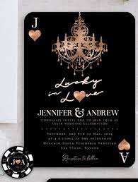 Fun Las Vegas Themed Wedding Invitation Suite Lucky In Etsy Vegas Themed Wedding Vegas Wedding Invitations Las Vegas Wedding Invitations