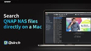 Search Qnap Nas Files Directly On A Mac Youtube