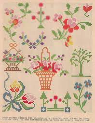 Browse by theme and level to find the design of your dreams! Free Vintage Colored Cross Stitch Pattern Kreuzstichblumen Kreuzstichmuster Vintage Stickmuster
