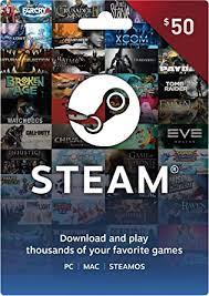 The gift card can be more valuable than cash and other retail gift cards, because these prepaid cash cards are accepted anywhere you can make a credit or debit card purchase. Amazon Com Steam Gift Card 50 Gift Cards