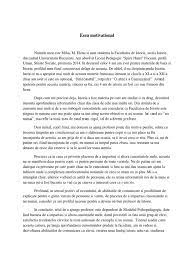 Concursul de admitere consta in doua probe: Eseu Facultatea De Istorie