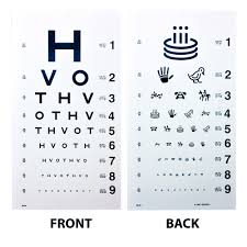 Hotv Eye Chart 20 Distance Eye Cards Eye Charts