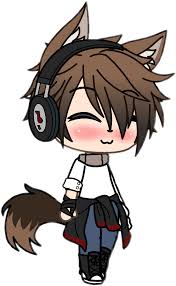 Freetoedit Smile Wolf Gacha Gachalife Cute Mark Boy Remixit Cute Anime Character Anime Wolf Girl Cute Anime Chibi