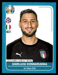 Panini Uefa Euro 2020 Preview Gianluigi Donnarumma Italy No Ita7 Panini Calcio Euro