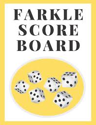 farkle score calculator 120 farkle score pads farkle dice