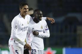 Los blancos will enter the european contest off the back of four straight la liga victories. Mendy S Late Goal Gives Madrid 1 0 Win Over 10 Man Atalanta