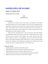 Maybe you would like to learn more about one of these? Makalah Aktiva Tak Berwujud