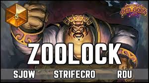 It's particularly popular with new players because you can build a pretty powerful deck on the cheap. Zoolock Deck Hearthstone Old Gods Standard Warlock Hearthstone Comic Book Cover Comic Books