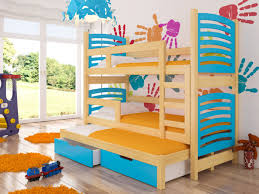 A trundle bed is a space saving solution for sleepovers. Kids Triple Trundle Bed Sorio Free Delivery In Ashbourne Meath From Vikafurniture