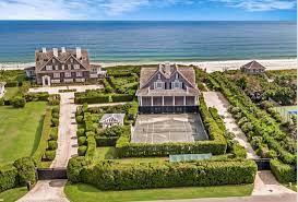 The daily mail reports that the entire compound is made up of five different houses and boasts 80,000 square feet of living space. A Rare Listing In The Hamptons Offers A Waterfront Compound With Two Houses For 94 Million