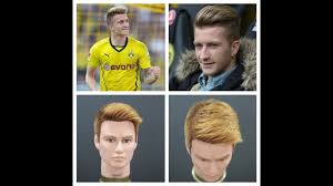 The marco reus style latest trend in hair styles for men and boys, the shaved sides and longer top that can be worm messy on top or long with bangs. Marco Reus Haircut Hair Color Tutorial Thesalonguy Youtube