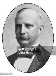 Portrait Of Notable New Yorkers Abraham Gilbert Mills High-Res Vector  Graphic