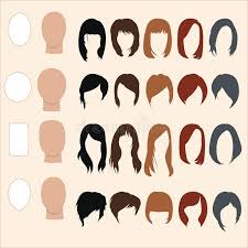 Zu jeder gesichtsform passen unterschiedliche frisuren mehr oder weniger gut. Satz Frisuren Fur Verschiedene Gesichtsformen Vektor Abbildung Illustration Von Gesichtsformen Verschiedene 80070175