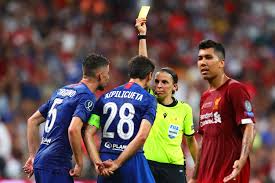 The uefa super cup is an annual super cup football match organised by uefa and contested by the winners of the two main european club competitions; Stephanie Frappart Referees The 2019 Uefa Super Cup Popsugar Fitness