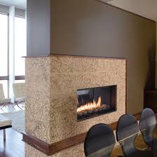 To put gas logs in an existing fireplace, you'll need a gas line installed by a qualified natural gas contractor. Fire Ribbon Direct Vent Gas Vu Thru Fireplace Spark Modern Fires
