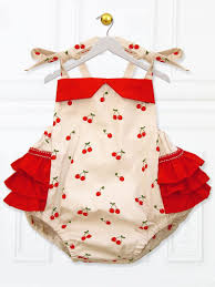 Isabella Baby Romper Sewing Pattern Treasurie