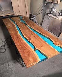 River Table Sourc Wood Resin Table Resin Table Resin Furniture