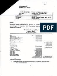 Neraca rugi laba koperasi simpan pinjam. Al Haryono Jusup Uas 2015 Pdf