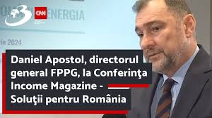 Daniel Apostol, directorul general FPPG, la Conferinţa Income Magazine