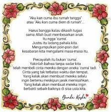 Feb 20, 2015 · kata kata mutiara untuk ibu rumah tangga ahli wawancara. 16 Gambar Kata Tugas Ibu Rumah Tangga
