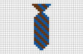 Harry Potter House Ties Ravenclaw Pixel Art Pixel Art Harry Potter Perler Beads Harry Potter Keychain