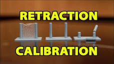 Retraction Calibration - YouTube