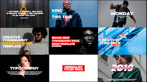 Premiere pro motion graphics templates give editors the power of ae motion graphics, customized entirely within premiere pro, adobe's popular film. Titles Trendy Pack V1 Premiere Rush Templates Motion Array