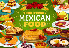 What's better than great friends, delicious food, and a fun theme? Mexican Cuisine Traditional Restaurant Menu Dishes Food Cooking Royalty Free Cliparts Vectors And Stock Illustration Image 141387308