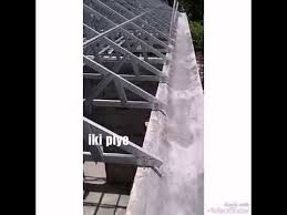 Saya guna besi c chanel untuk buat rangka bumbung rumah banglo. Cara Membuat Rangka Kuda Kuda Atap Bumbung Dg Baja Ringan Besi Canal C Youtube Kuda Besi Baja