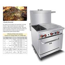 Maybe you would like to learn more about one of these? Commercial 36 Gas 2 Burner Range With Griddle And Standard Oven Kitma Heavy Duty Natural Gas Cooking Performance Group For Kitchen Restaurant 125 000 Btu In Dubai Uae Whizz Commercial Ranges