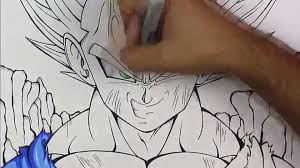 1 biography 2 techniques and special abilities 3 forms and transformations 4 video game appearances 5 site navigation when vegeta finds and confronts janemba, janemba creates a clone of him identical to majin vegeta. Drawing Majin Vegeta Goku Ssj2 Dragonball Z Tolgart Video Dailymotion