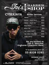 Maybe you would like to learn more about one of these? Joe S Barbershop Cyberjaya Facebook