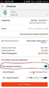 Selain cod, ada fitur tempo dan poin berhadiah. Cara Dropship Di Shopee Bajuyuli Blog